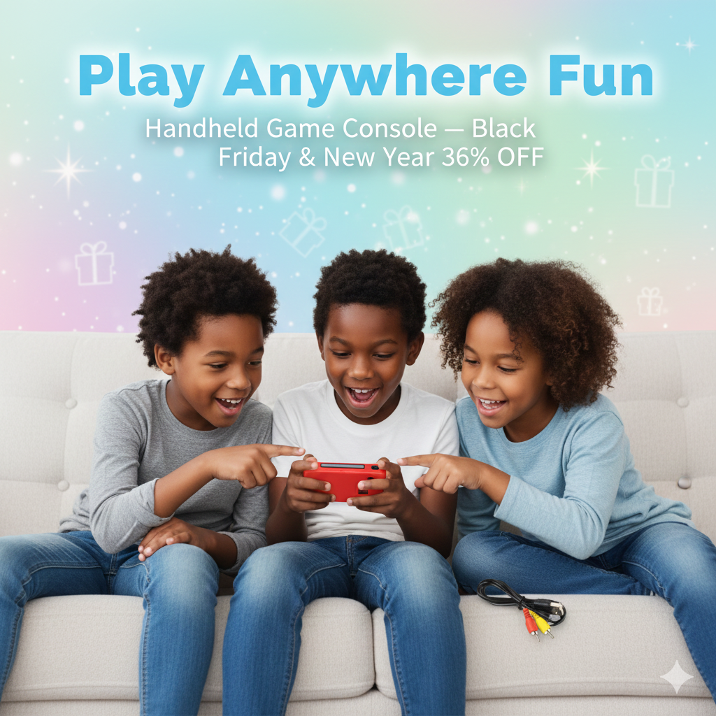 Handheld Video Game Built-in 400 Games