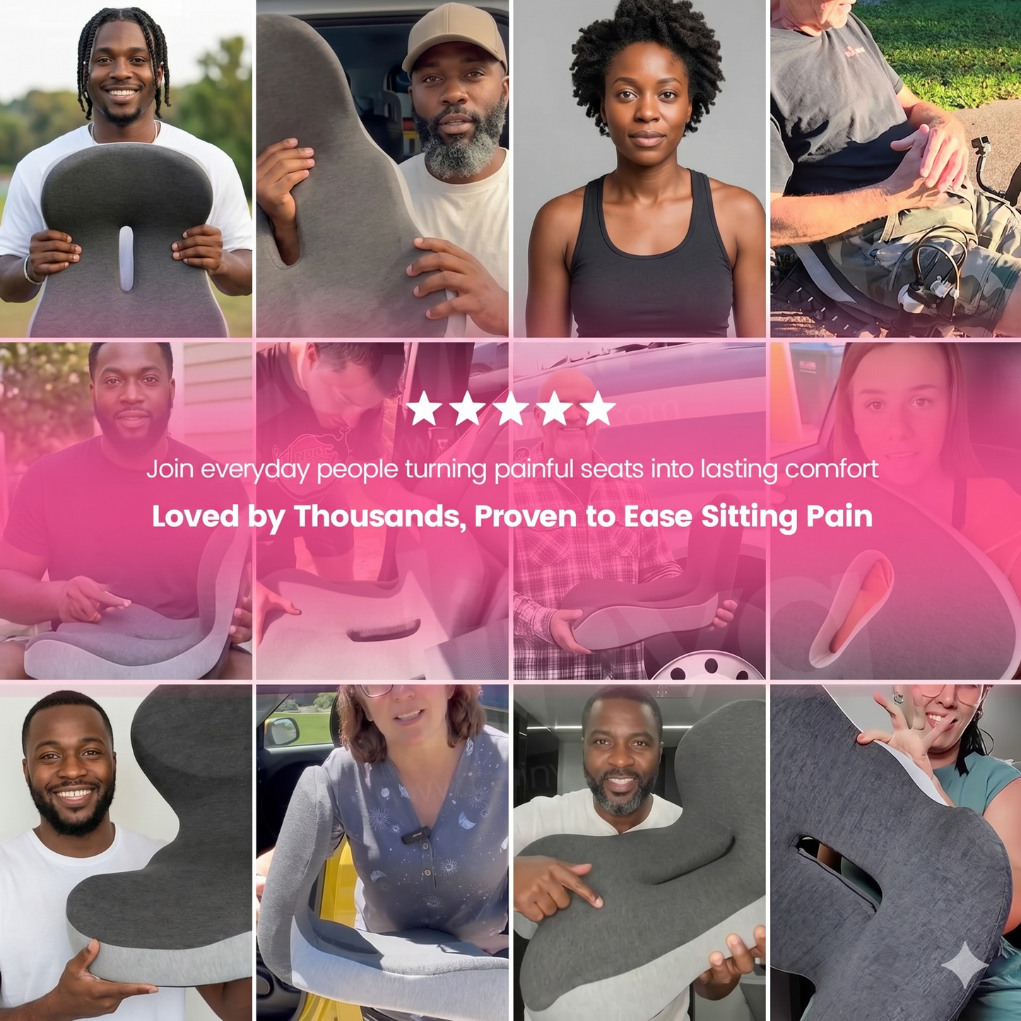 Premium Orthopedic Seat Cushion