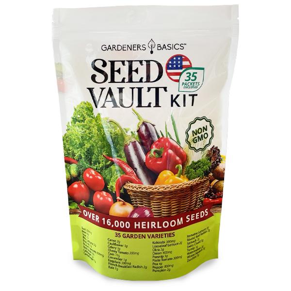 Smart 35-Pack Heirloom Vegetable Seed Kit