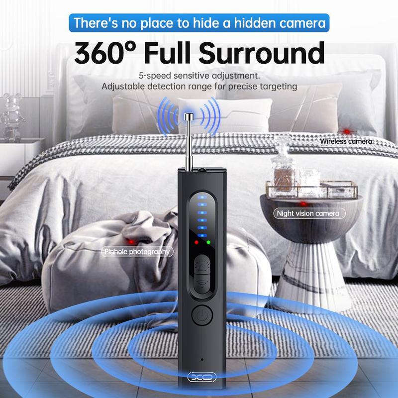 2026 Smart 4-in-1 Anti-Spy Hidden Camera Detector