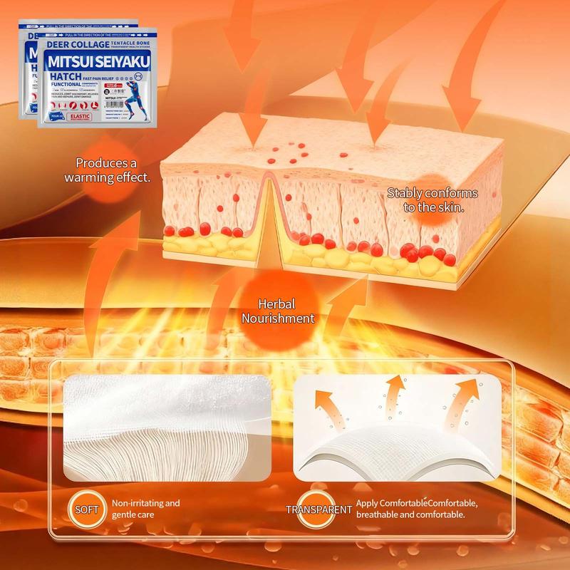 Natural DRMITSUI Seiyaku Advanced Bone Pain & Muscle Recovery Patches