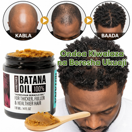100% Natural Unrefined Batana oil Hair Growth & Thicker Hair