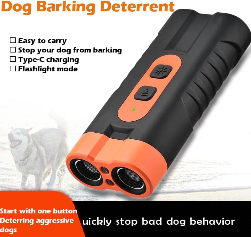 Smart 4-in-1 Ultrasonic Dog Bark Deterrent & Training Shield