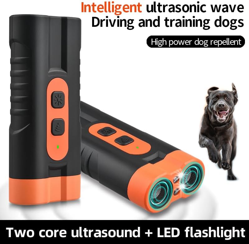 Smart 4-in-1 Ultrasonic Dog Bark Deterrent & Training Shield