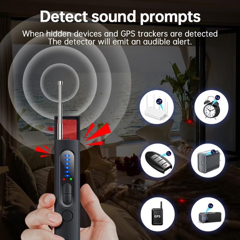 2026 Smart 4-in-1 Anti-Spy Hidden Camera Detector
