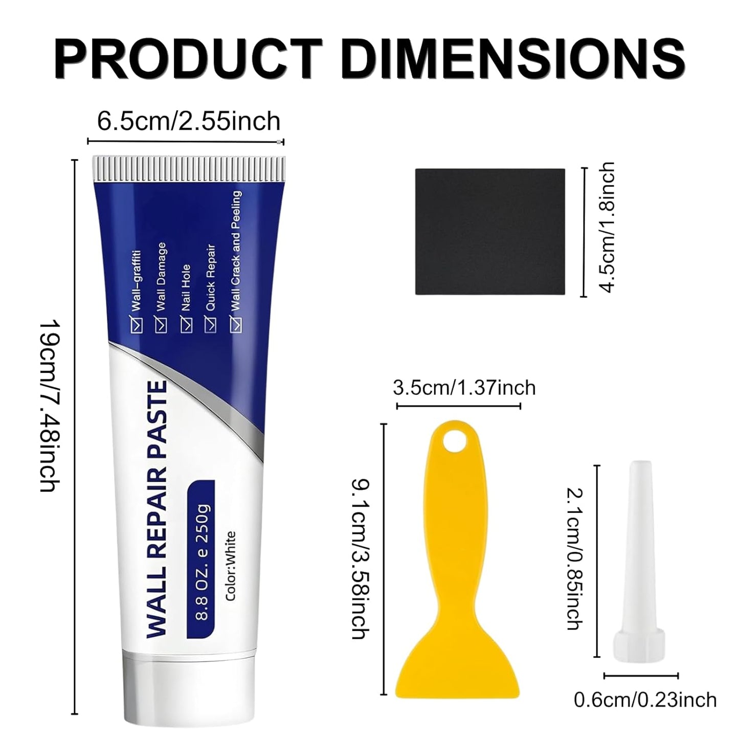 2PCS Efficient Drywall Repair Kit