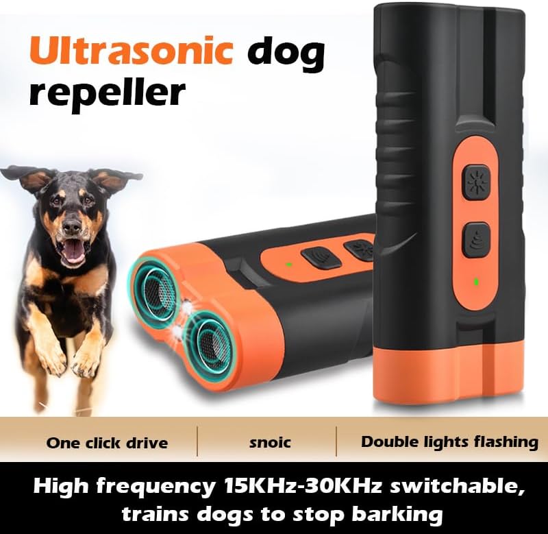 Smart 4-in-1 Ultrasonic Dog Bark Deterrent & Training Shield