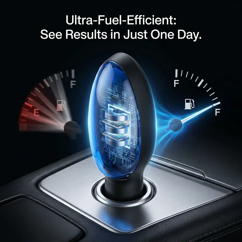 Saves 70% on fuel consumption. — Plug-and-Play Fuel Saver: Drive Further, Improve Fuel Efficiency
