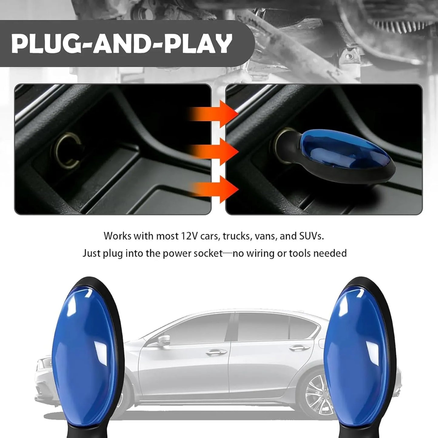 Saves 70% on fuel consumption. — Plug-and-Play Fuel Saver: Drive Further, Improve Fuel Efficiency