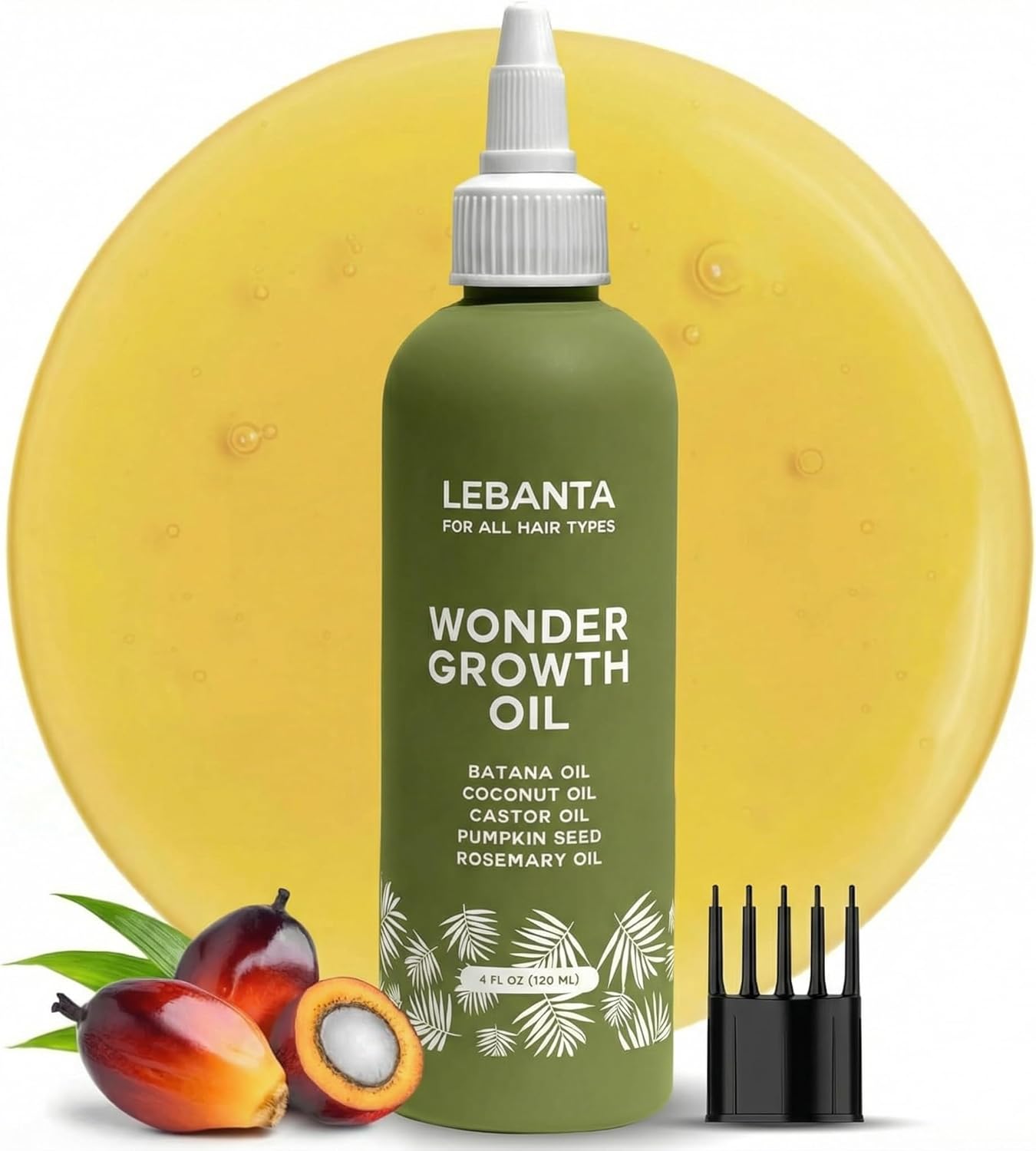 LeBanta 100% Natural Batana Oil for Intense Hair Growth