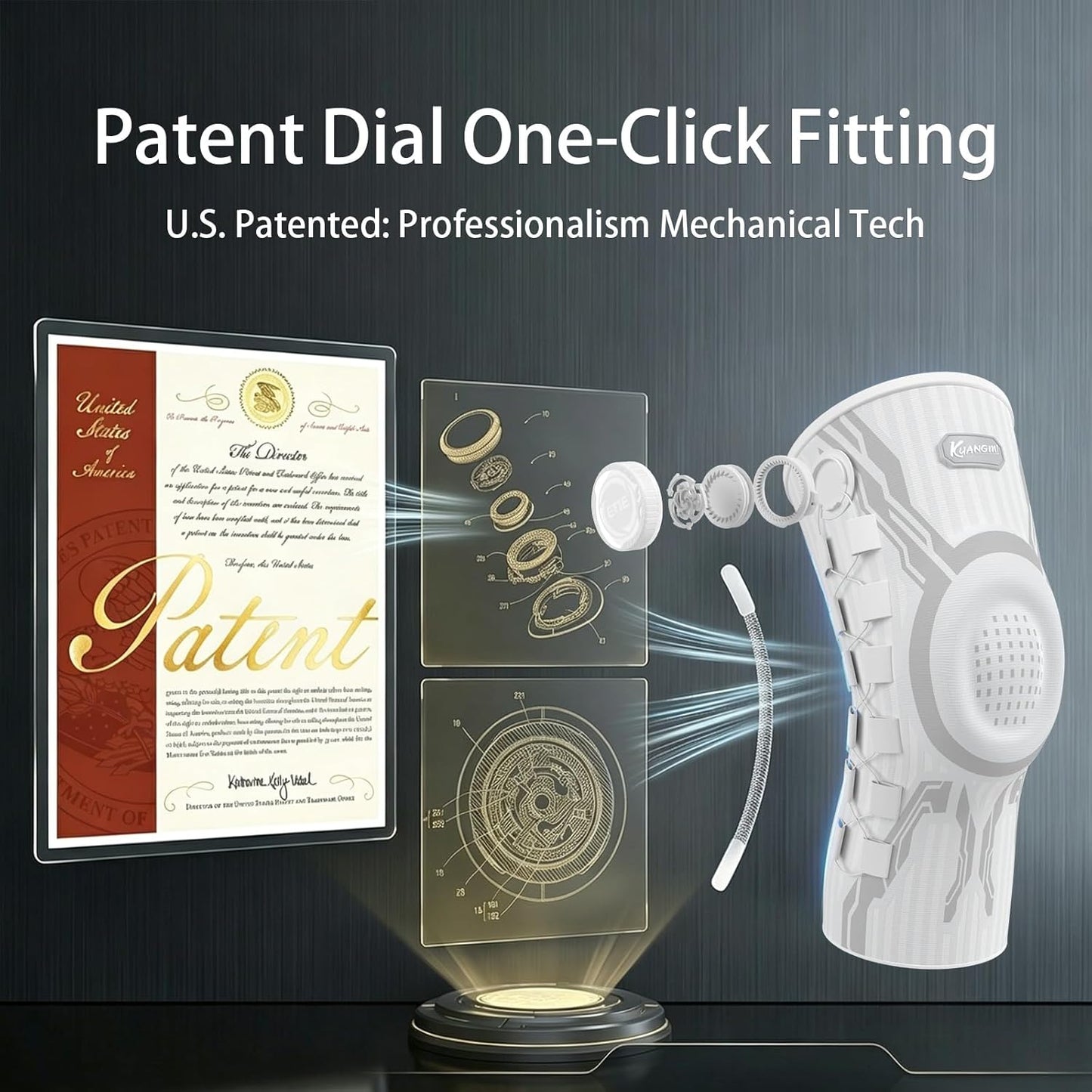 Professional Knob System Knee Brace for Pain Relief