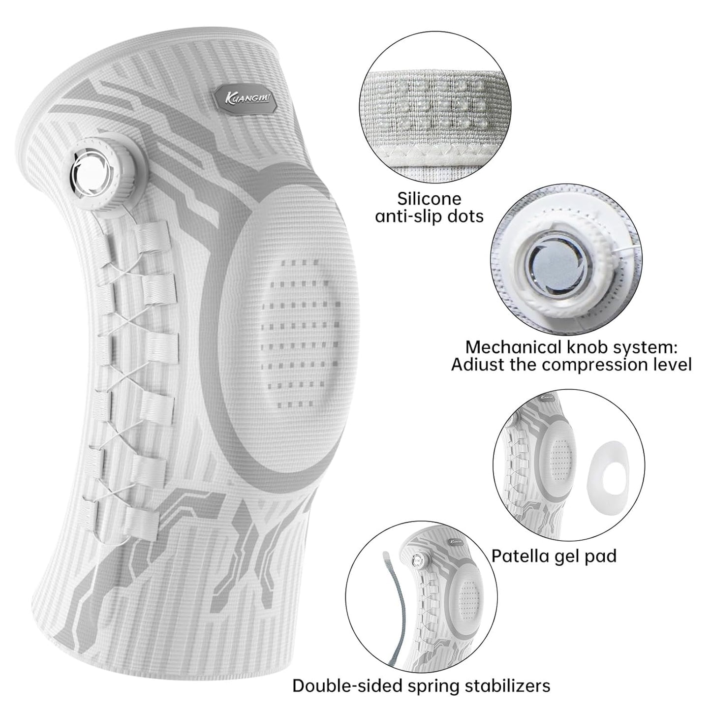 Professional Knob System Knee Brace for Pain Relief