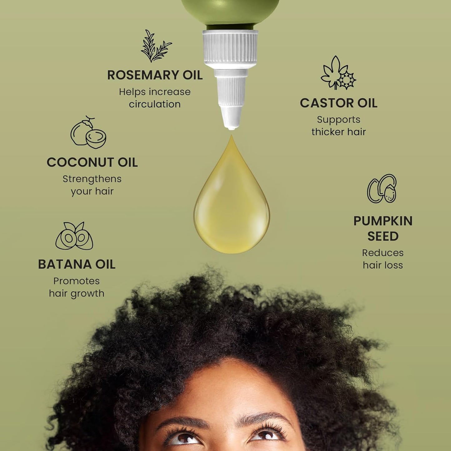 LeBanta 100% Natural Batana Oil for Intense Hair Growth