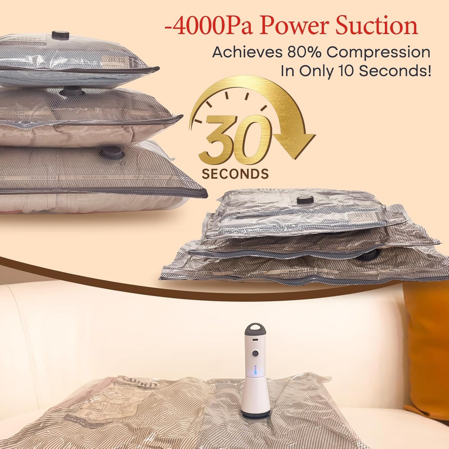 Smart Wireless Home Vacuum Storage Kit