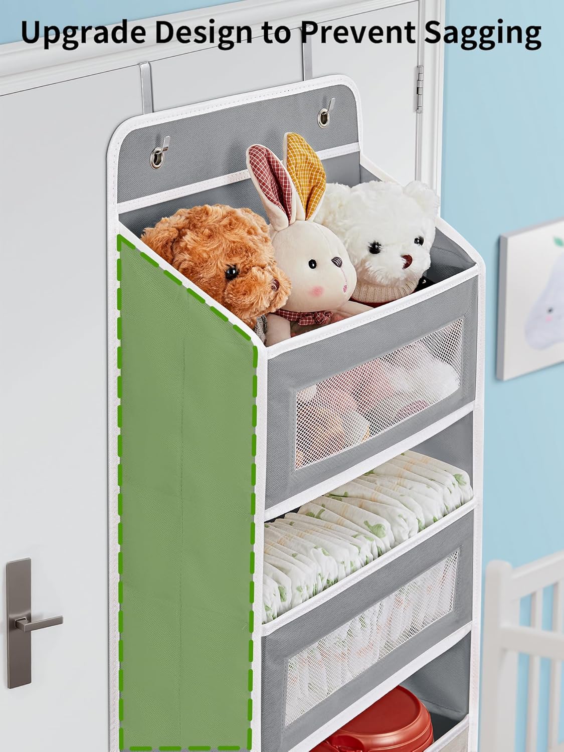 5-Tier Over The Door Organizer Storage