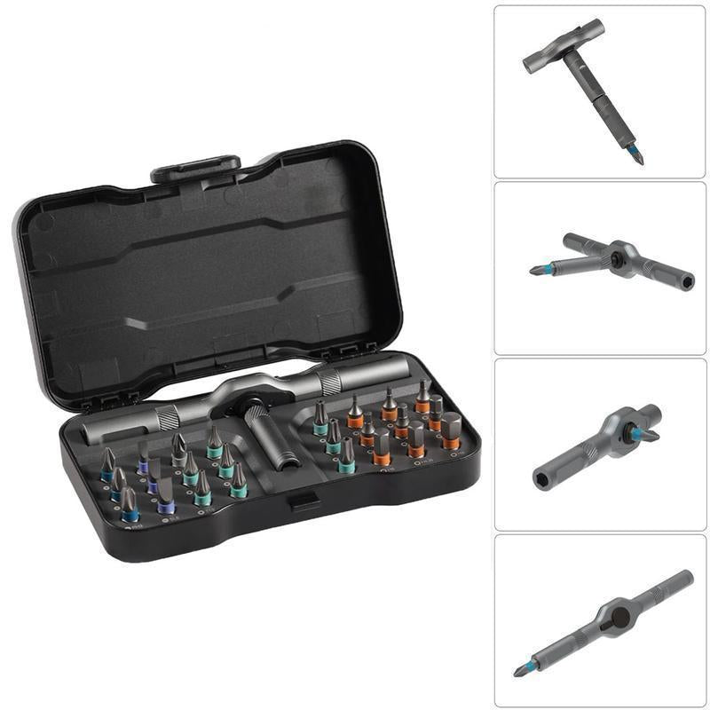 Ultimate 24-in-1 Magnetic Ratchet Screwdriver Kit