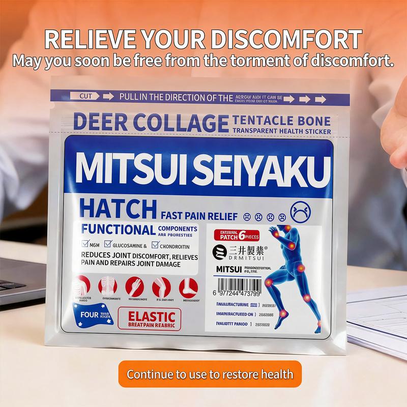 Natural DRMITSUI Seiyaku Advanced Bone Pain & Muscle Recovery Patches