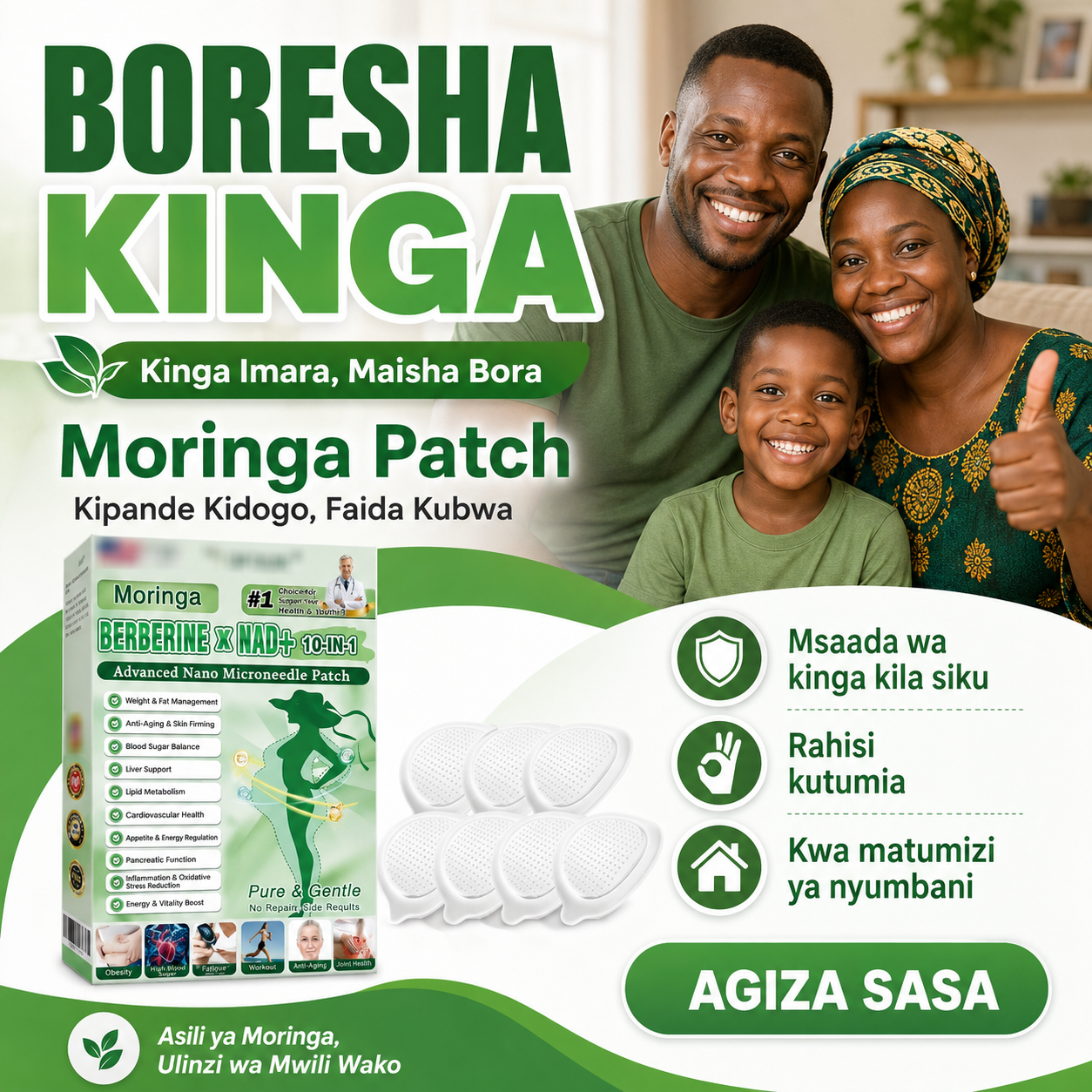 Moringa Patchs Natural