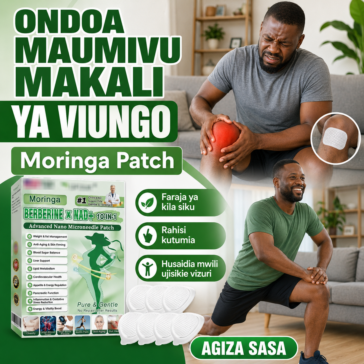 Moringa Patchs Natural