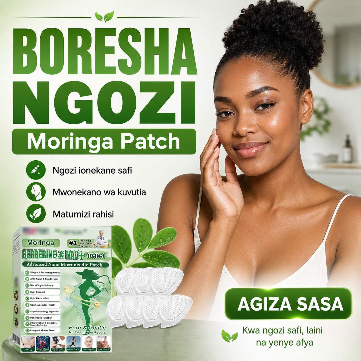 Moringa Patchs Natural