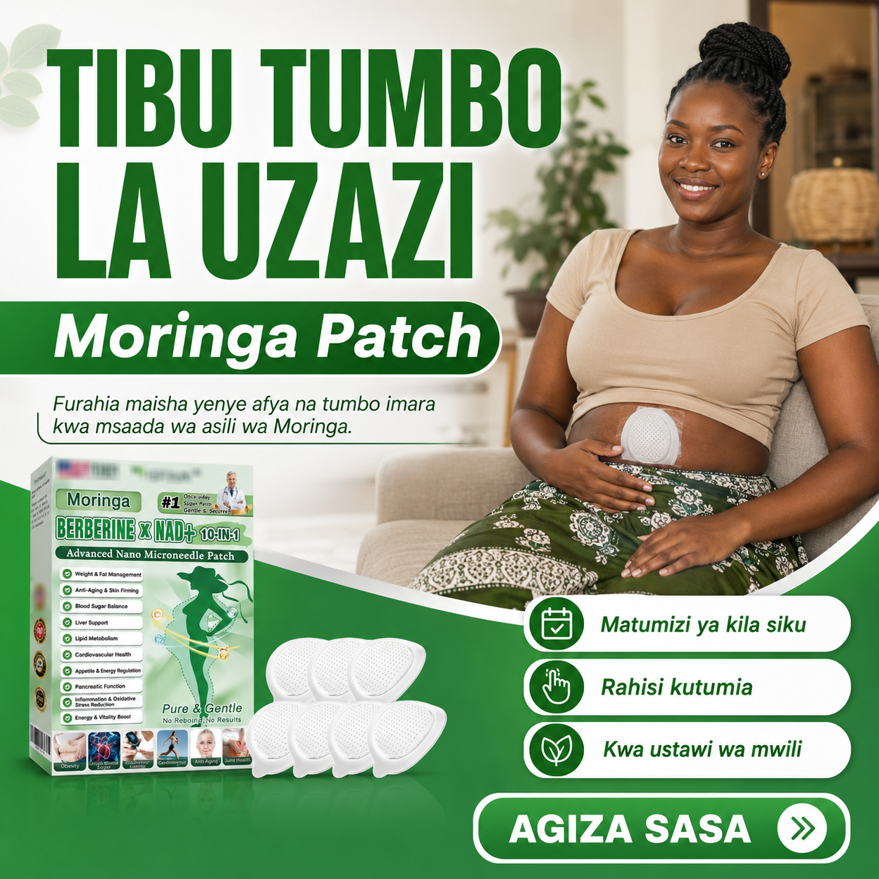 Moringa Patchs Natural