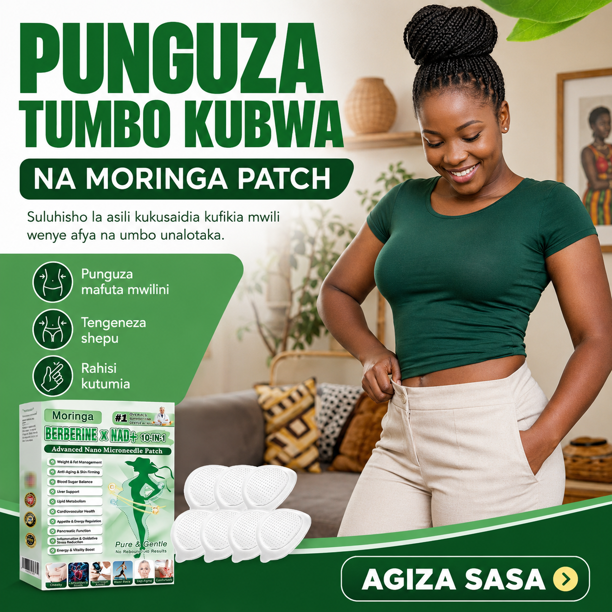 Moringa Patchs Natural