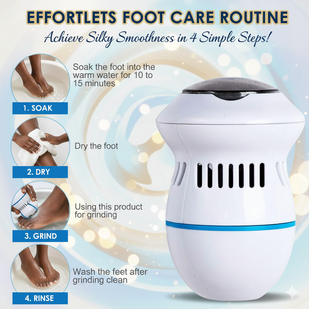 Pedi Vac Electric Foot Callus Remover