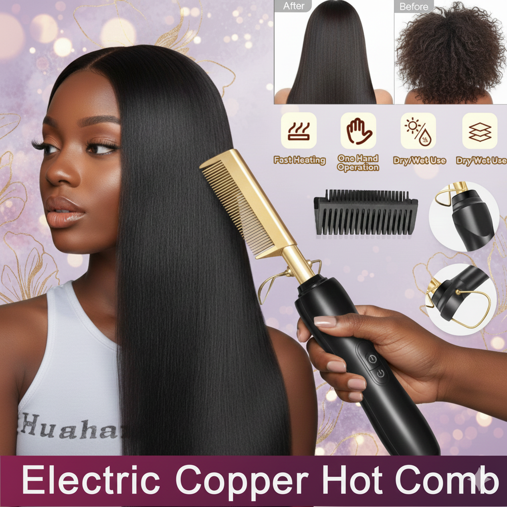 Sleek Electric Hair Straightener