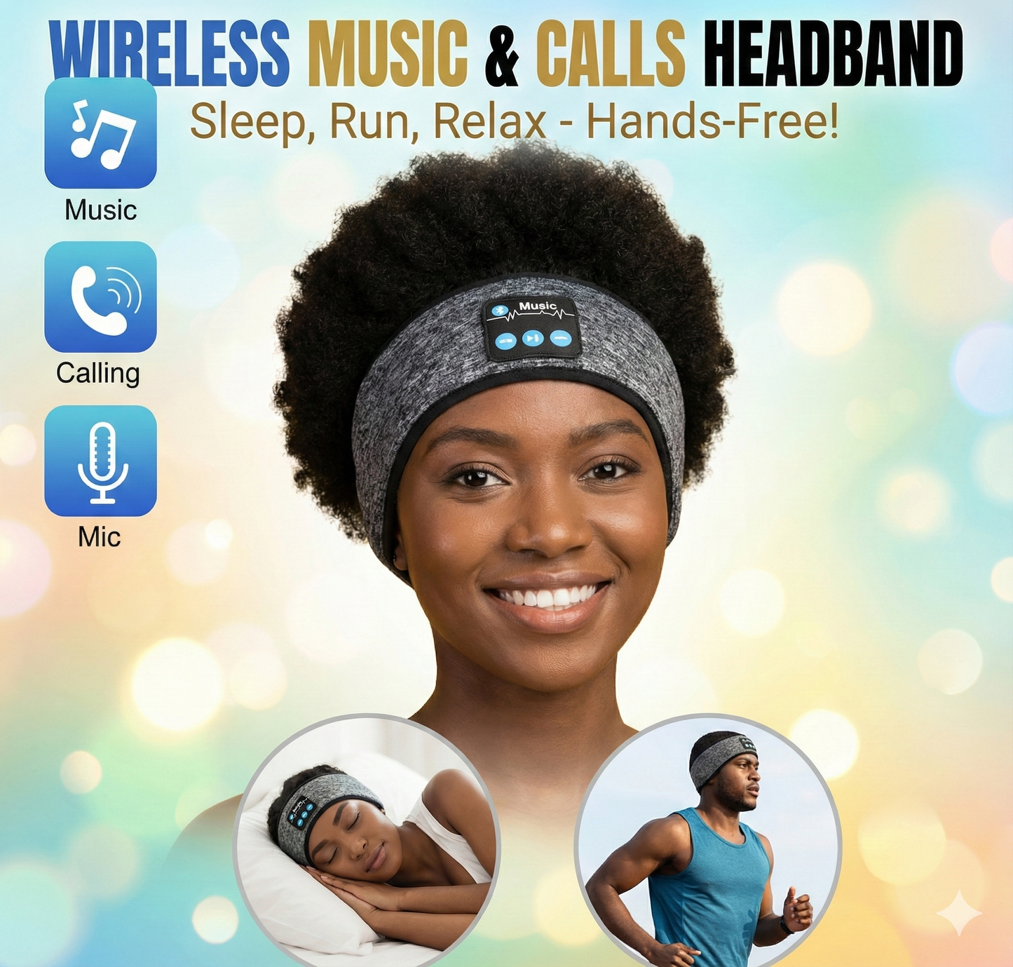 Bluetooth Headband