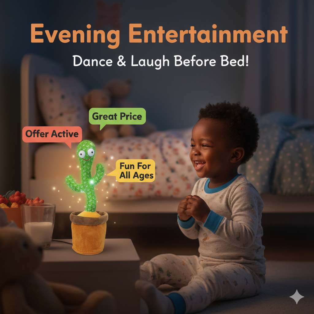 Dancing & Talking Cactus Toy