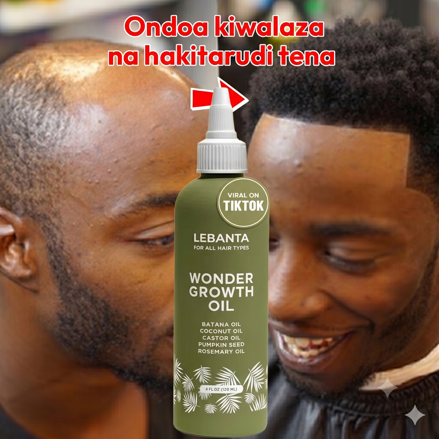 LeBanta 100% Natural Batana Oil for Intense Hair Growth