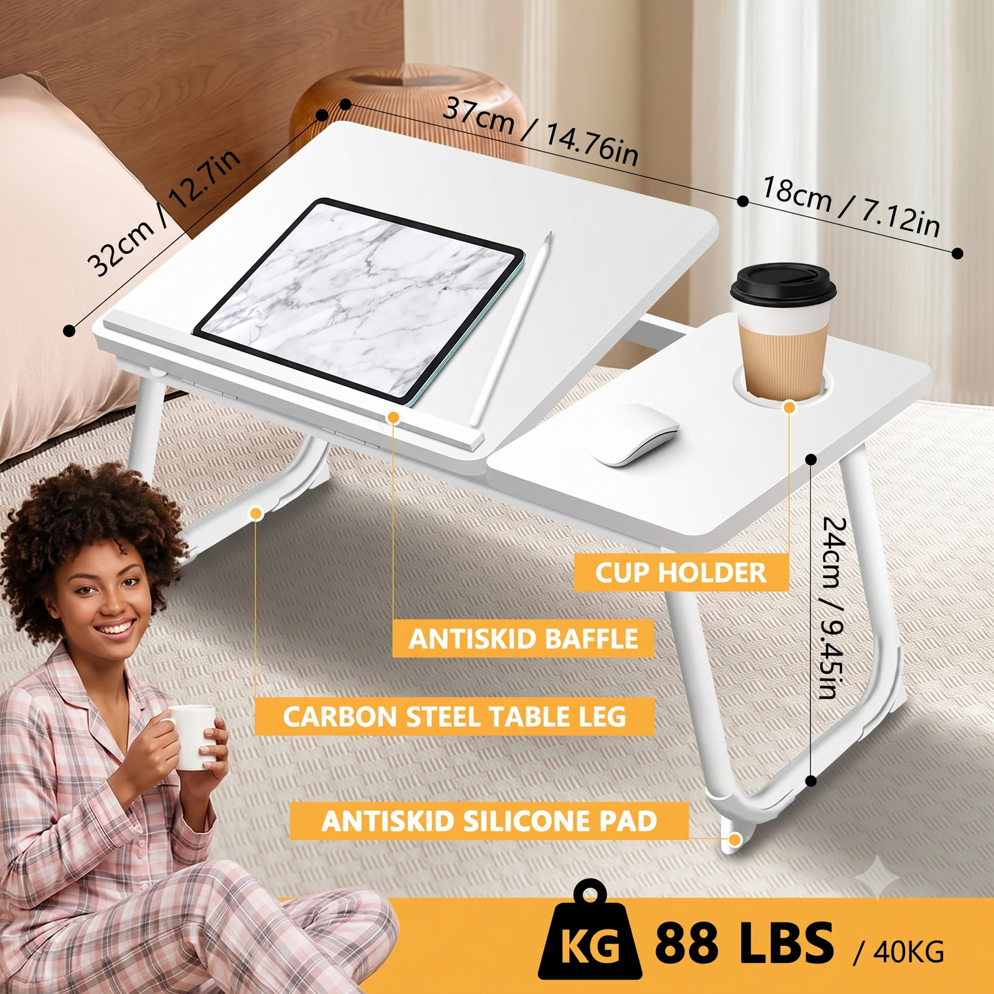 Premium Multi-Functional Comfort Lap Desk
