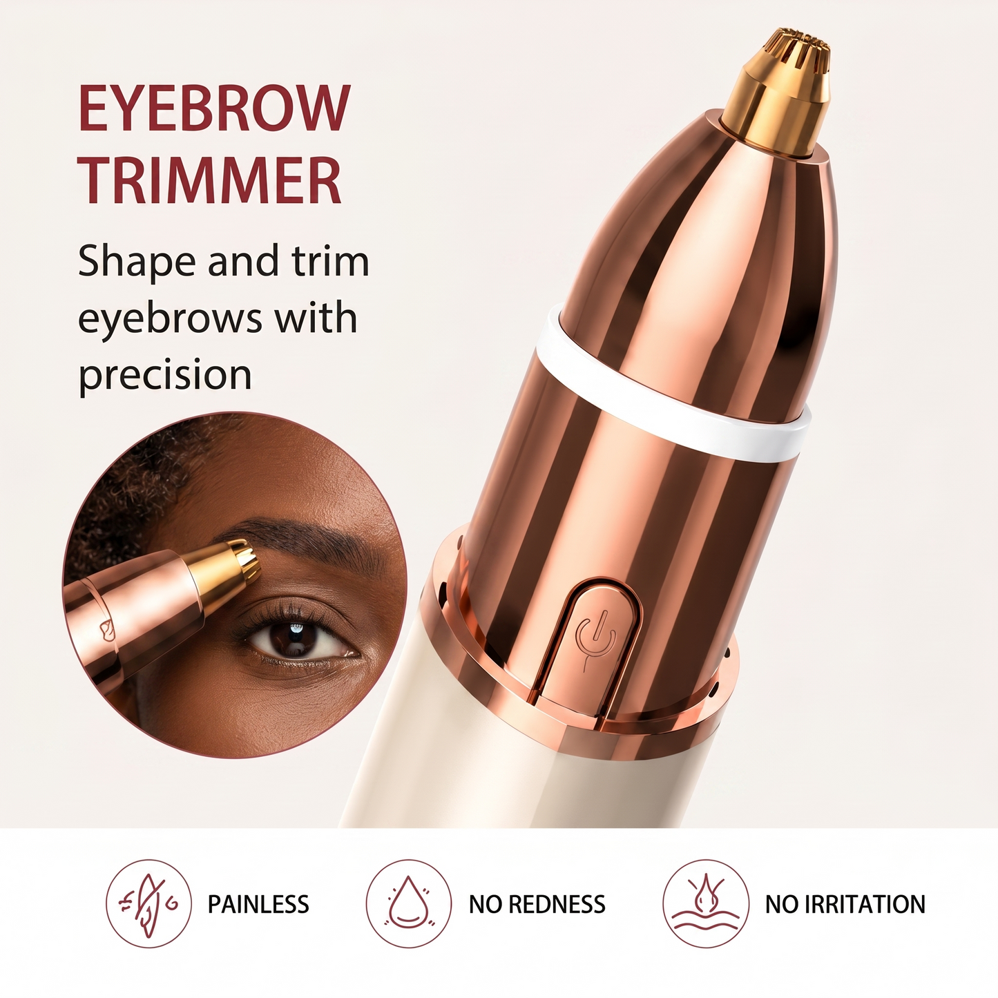 2-in-1 Women's Eyebrow and Facial Hair Removal Device