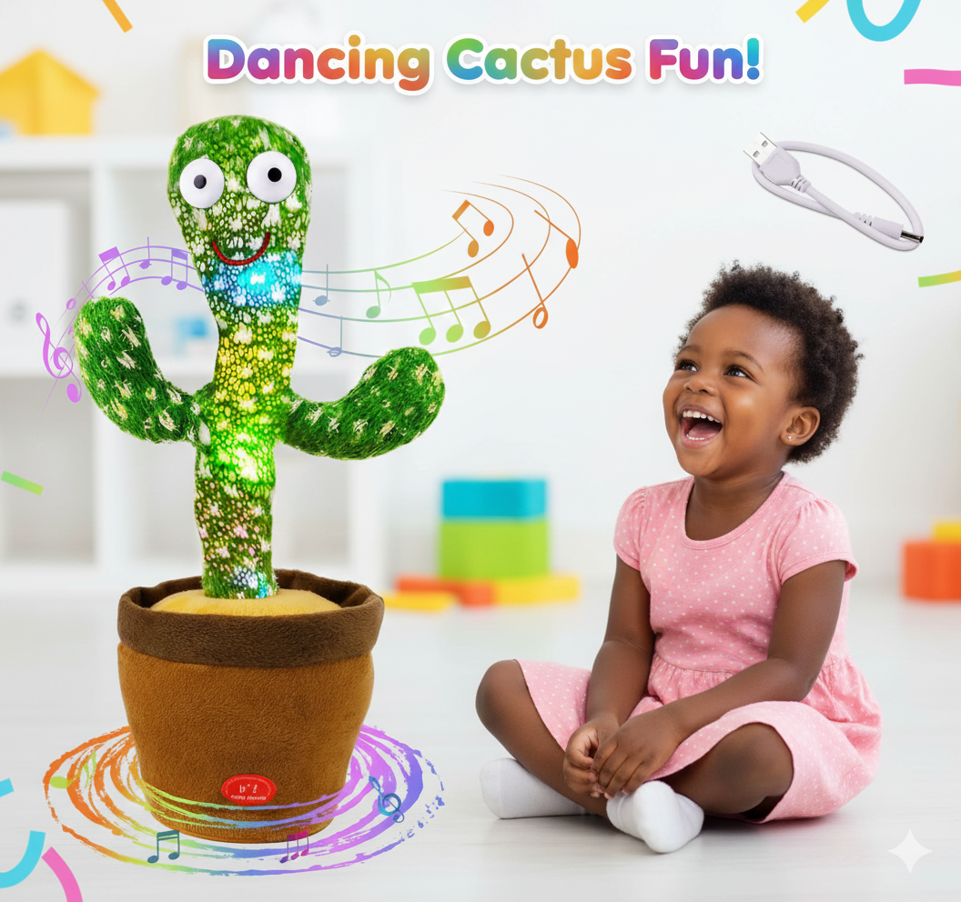 Dancing & Talking Cactus Toy