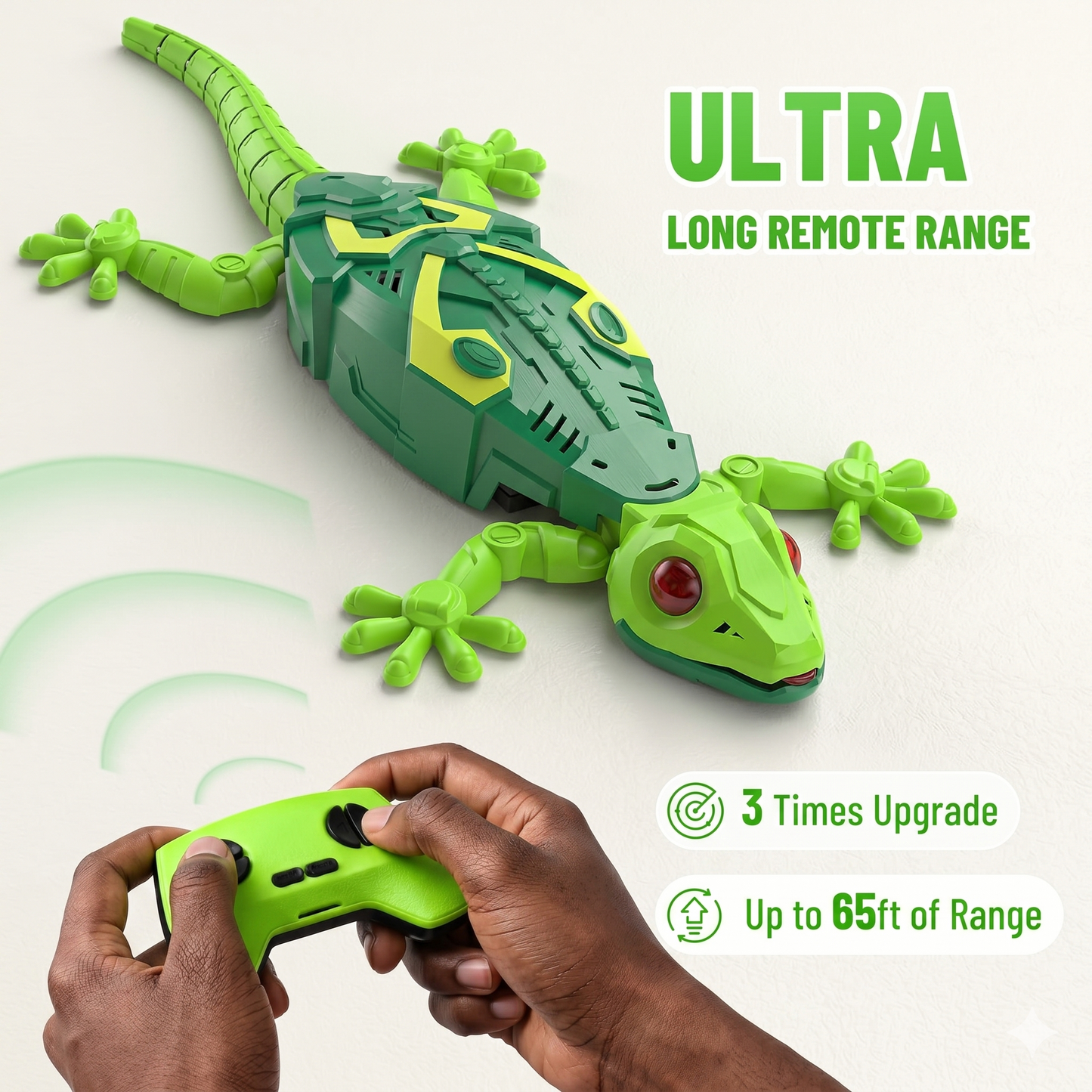 Anti-Gravity RC Wall Climbing Gecko
