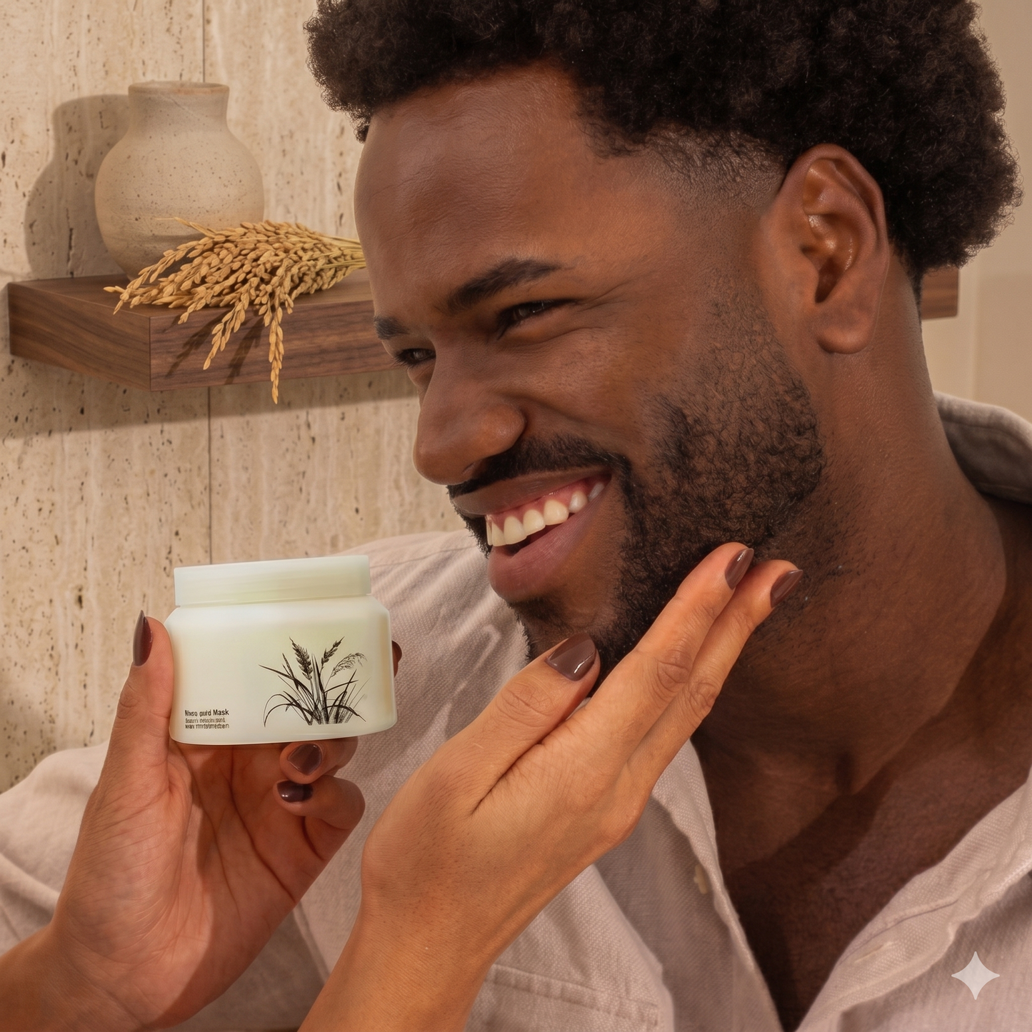 Natural Korean Rice Hydrating Face & Body Mask