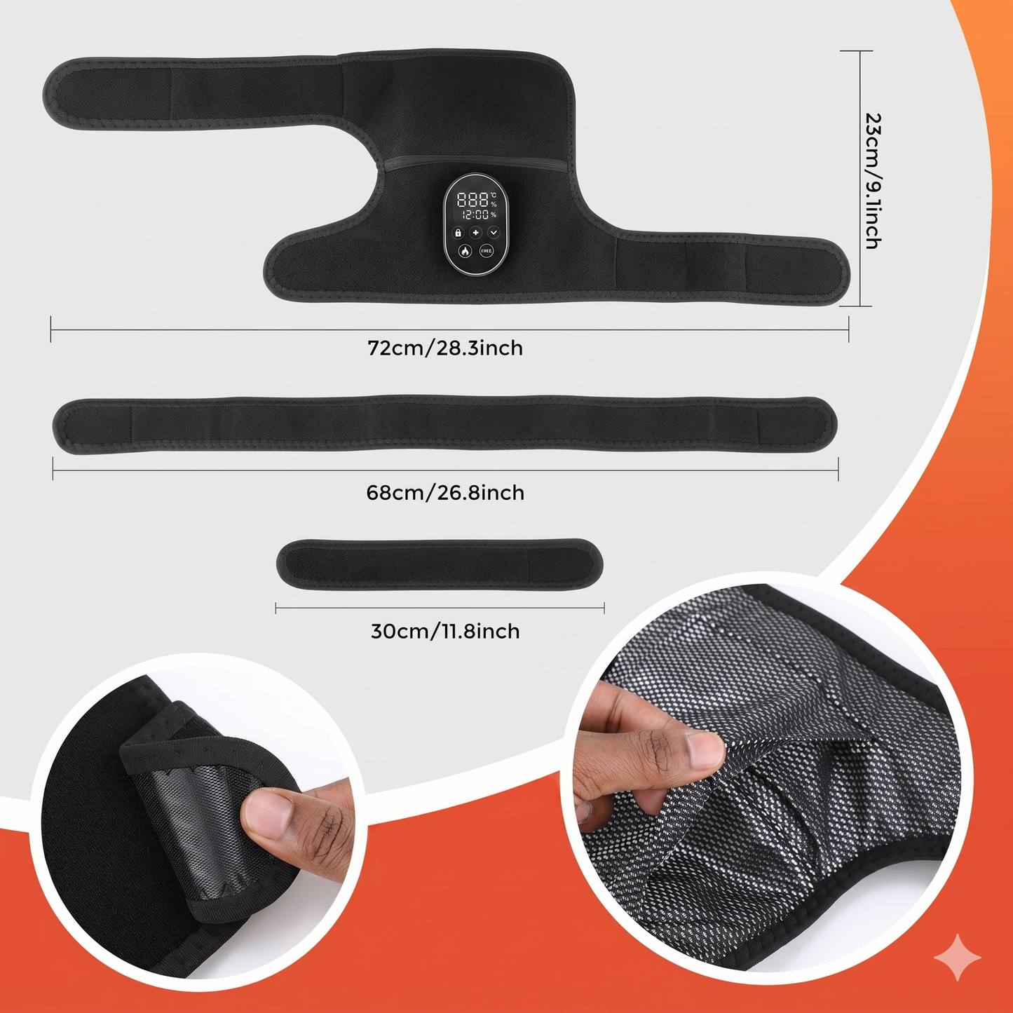 Electric Heat Knee Massager