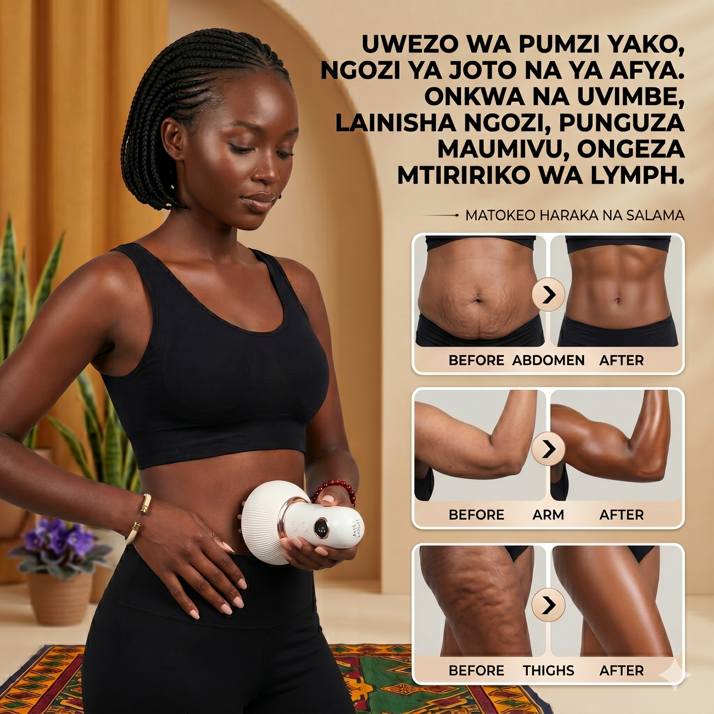 4-in-1 Heated Body Sculpting Machine