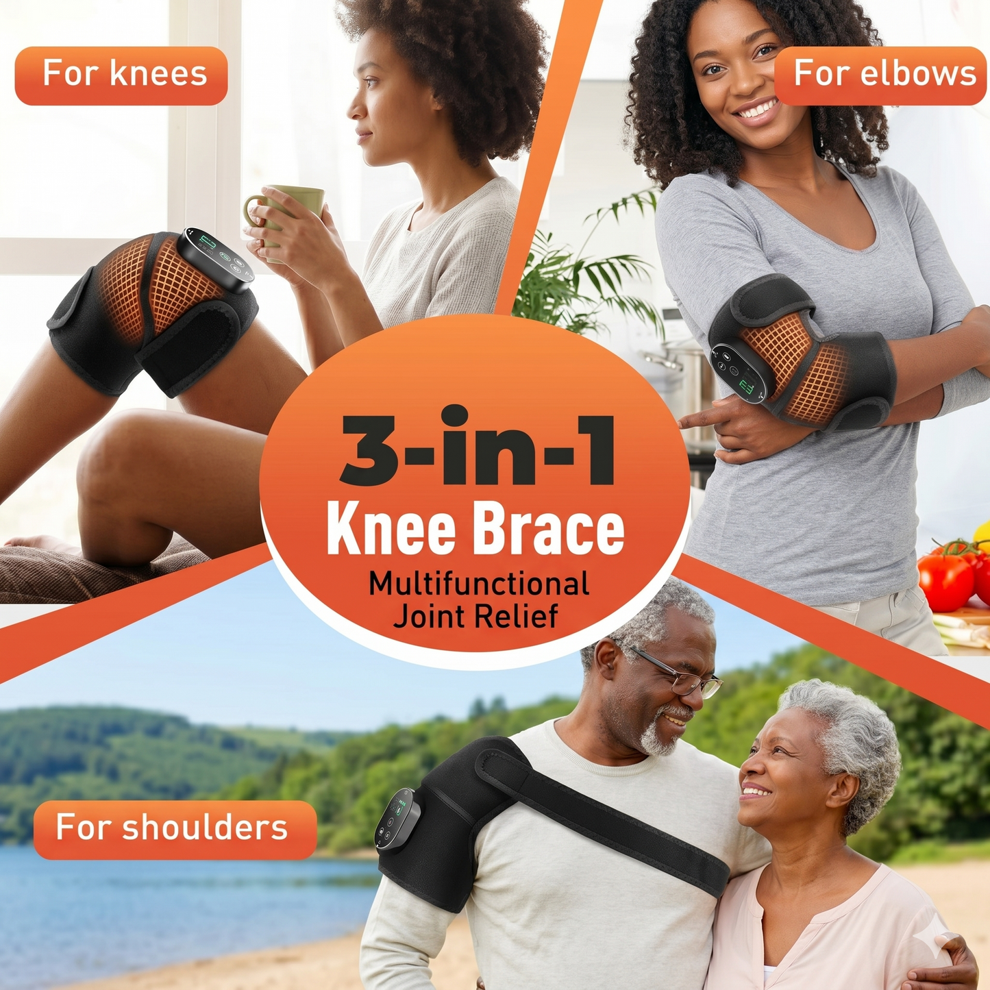Electric Heat Knee Massager
