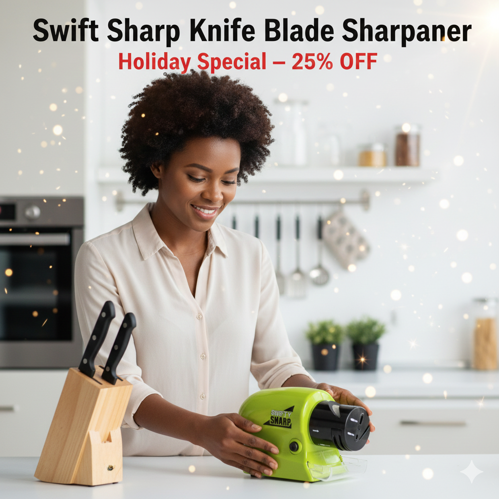 SWIFTY SHARP - KNIFE SHARPENER