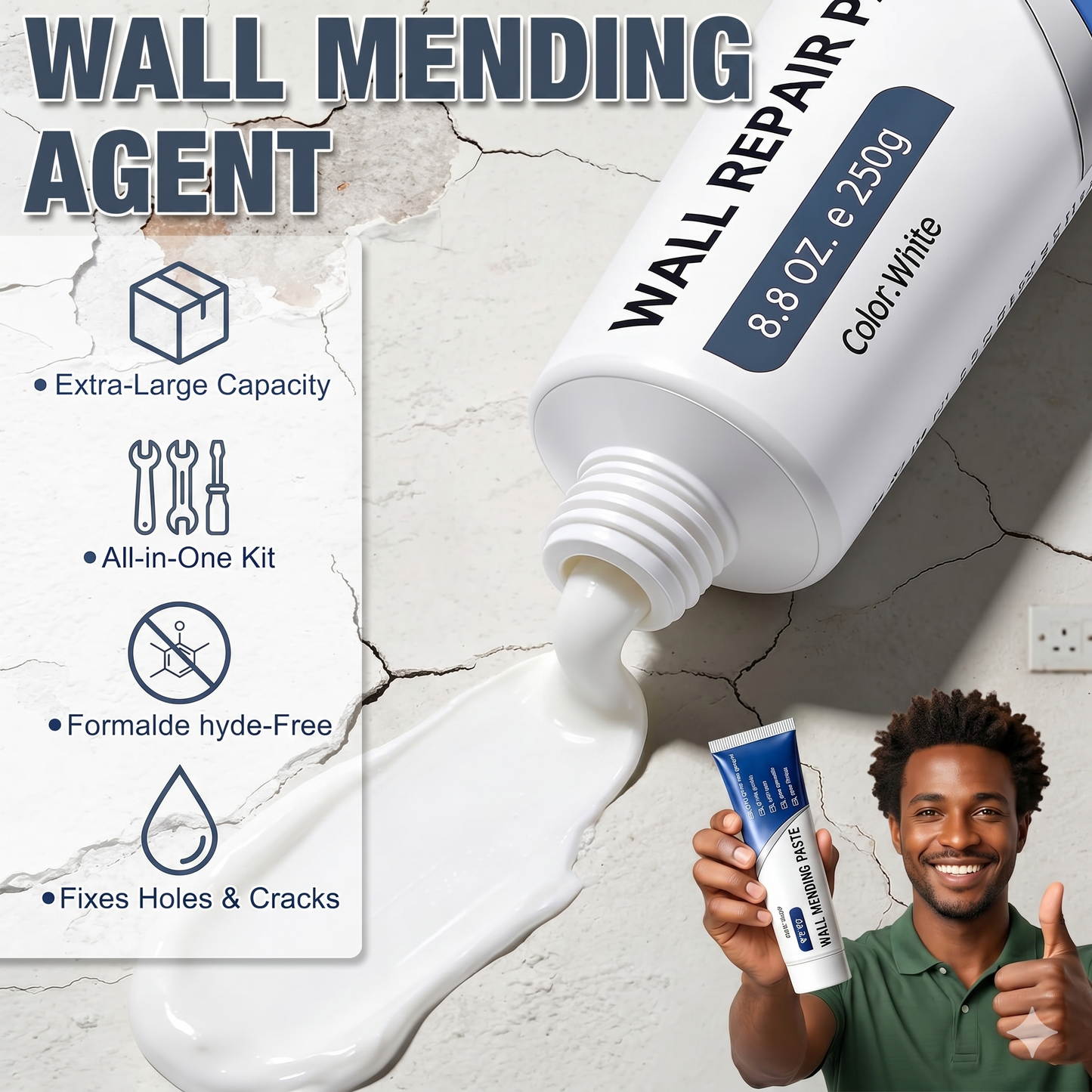 2PCS Efficient Drywall Repair Kit