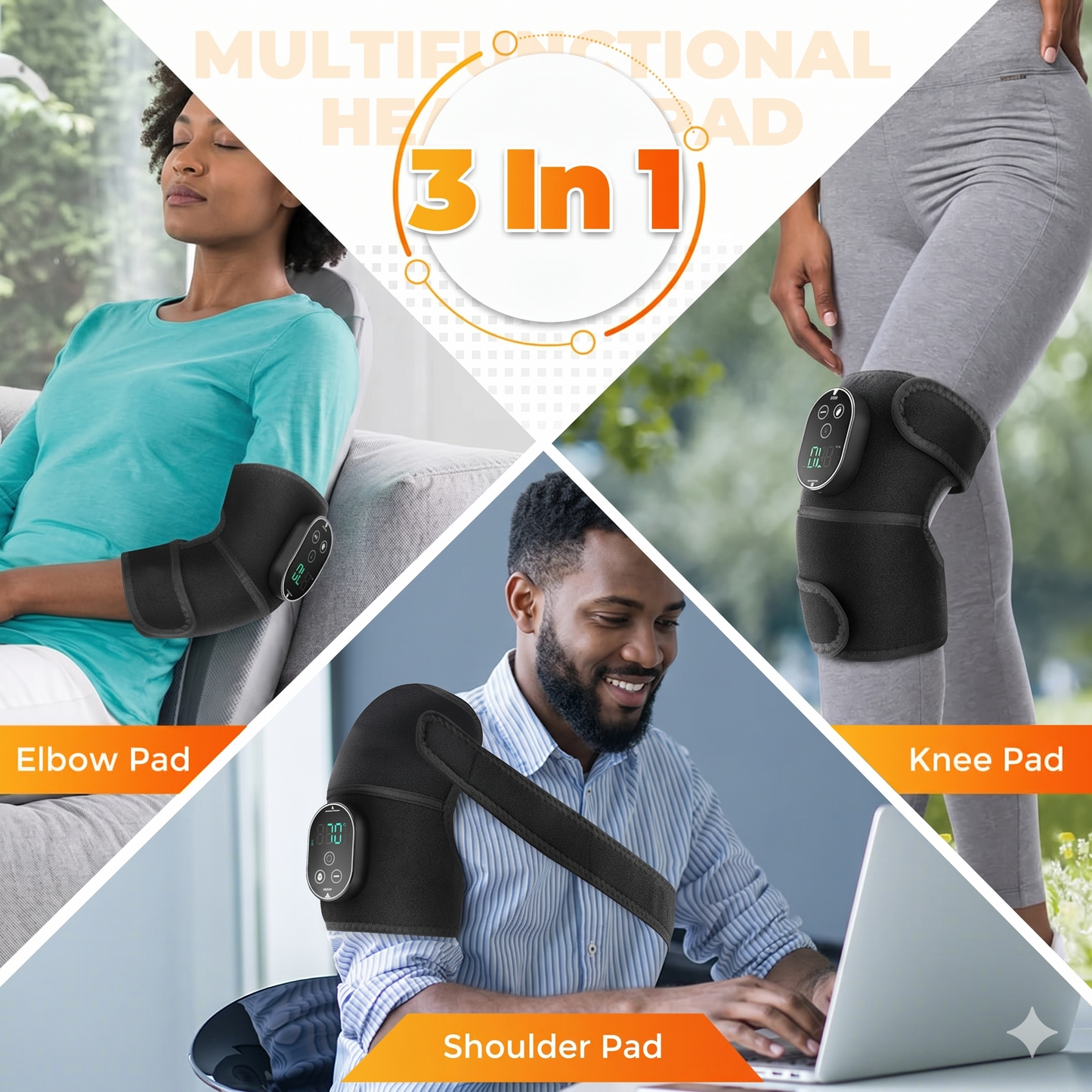 Electric Heat Knee Massager