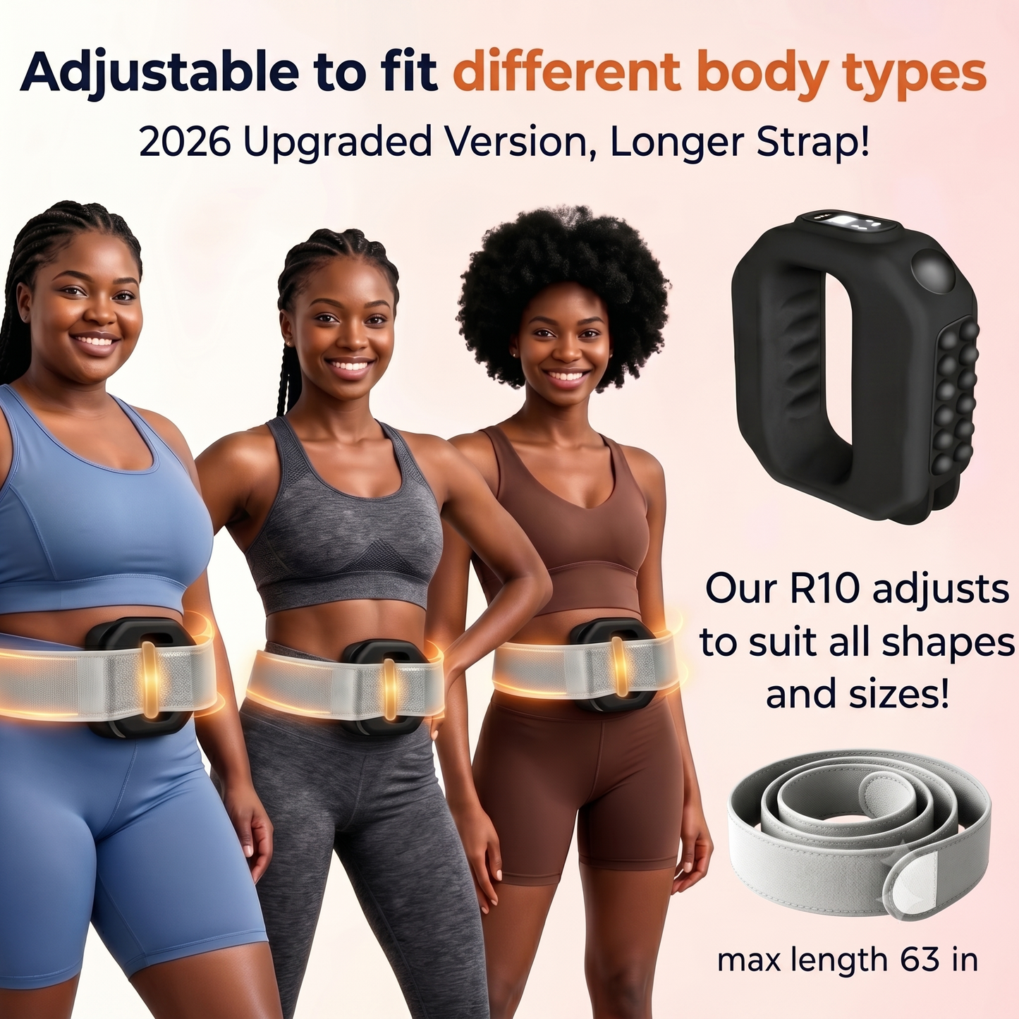Smart 3-in-1 Hands-Free Slimming & Shaper & Massager Belt