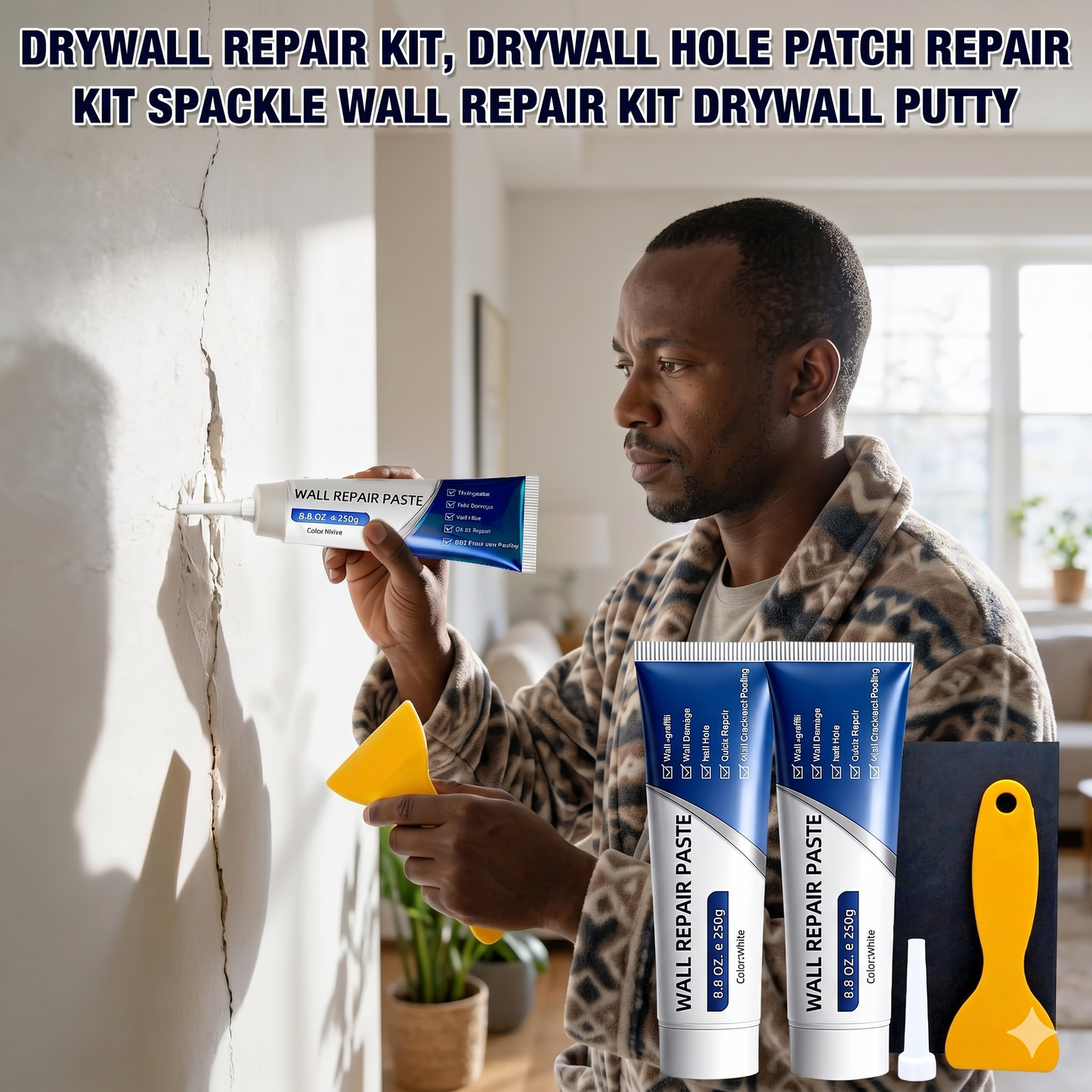 2PCS Efficient Drywall Repair Kit