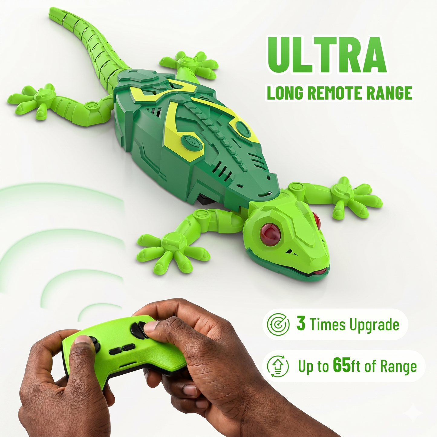 Anti-Gravity RC Wall Climbing Gecko