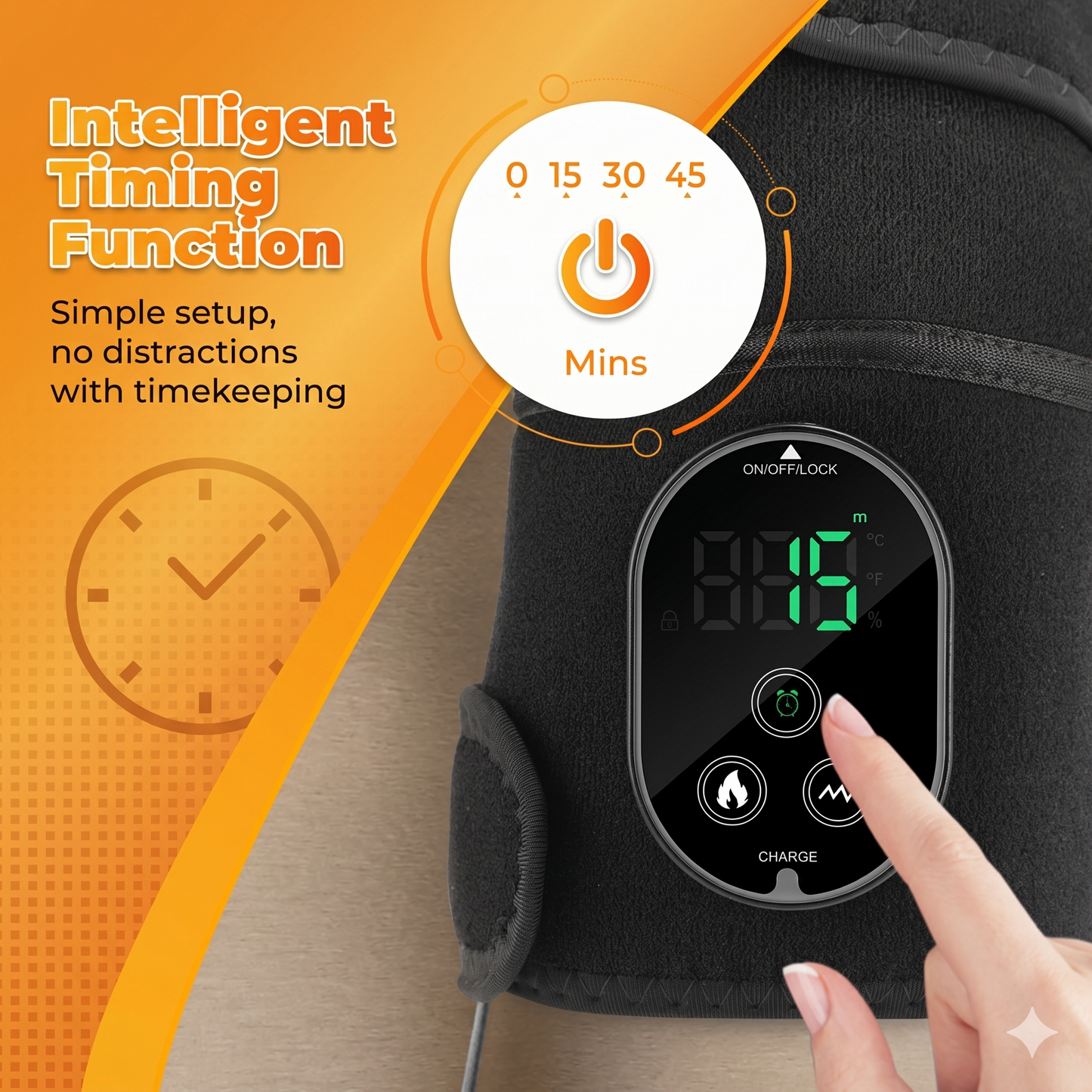 Electric Heat Knee Massager