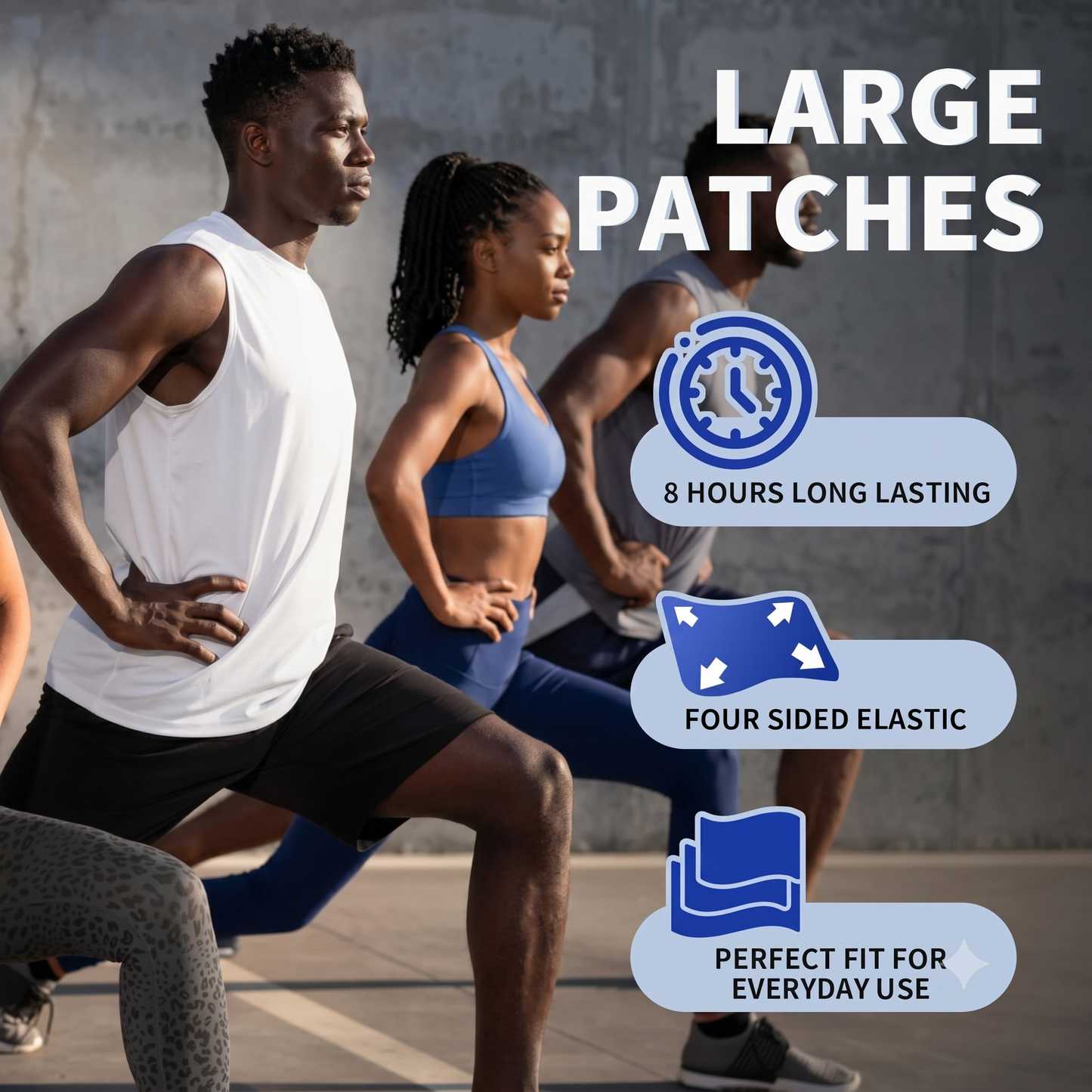 Natural DRMITSUI Seiyaku Advanced Bone Pain & Muscle Recovery Patches