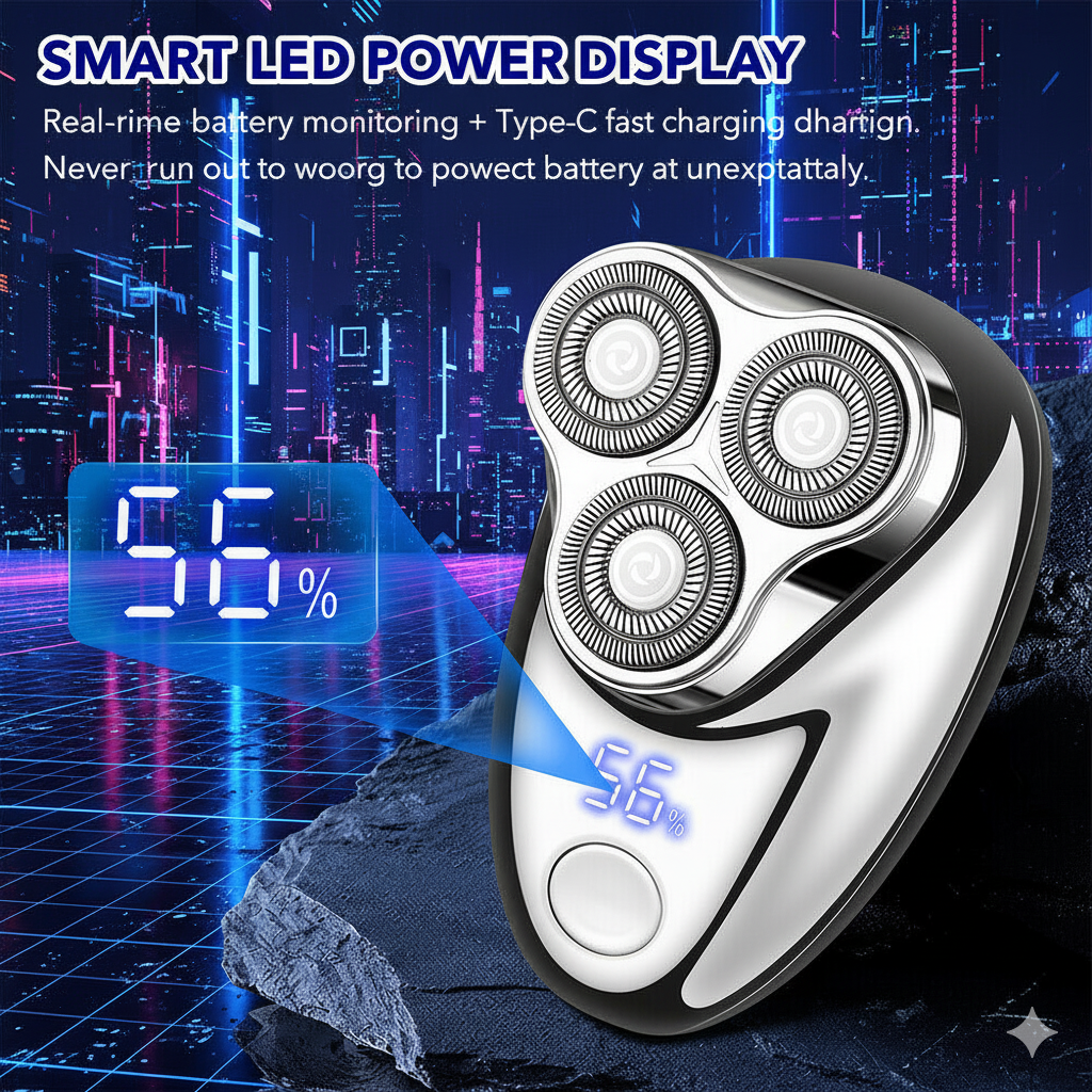 Portable ElectrPortable Electric Shaveric Shaver