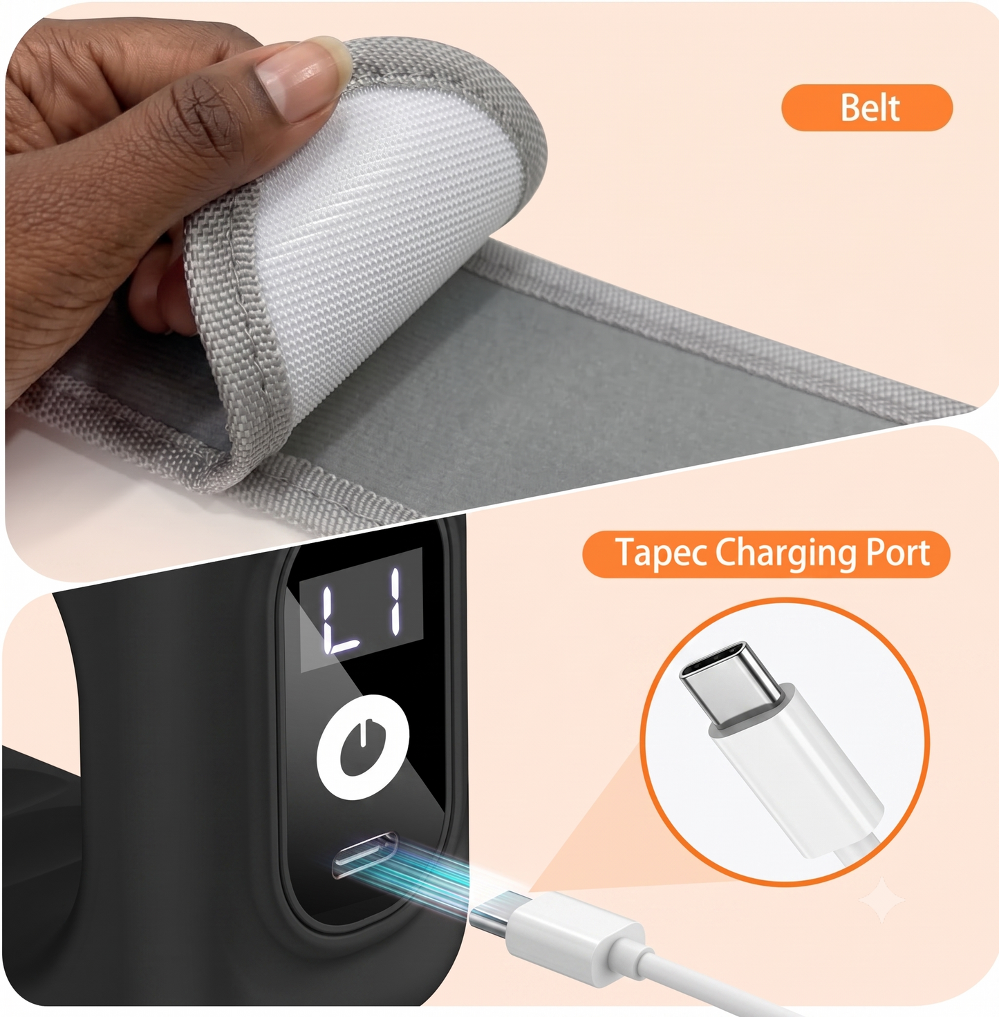 Smart 3-in-1 Hands-Free Slimming & Shaper & Massager Belt