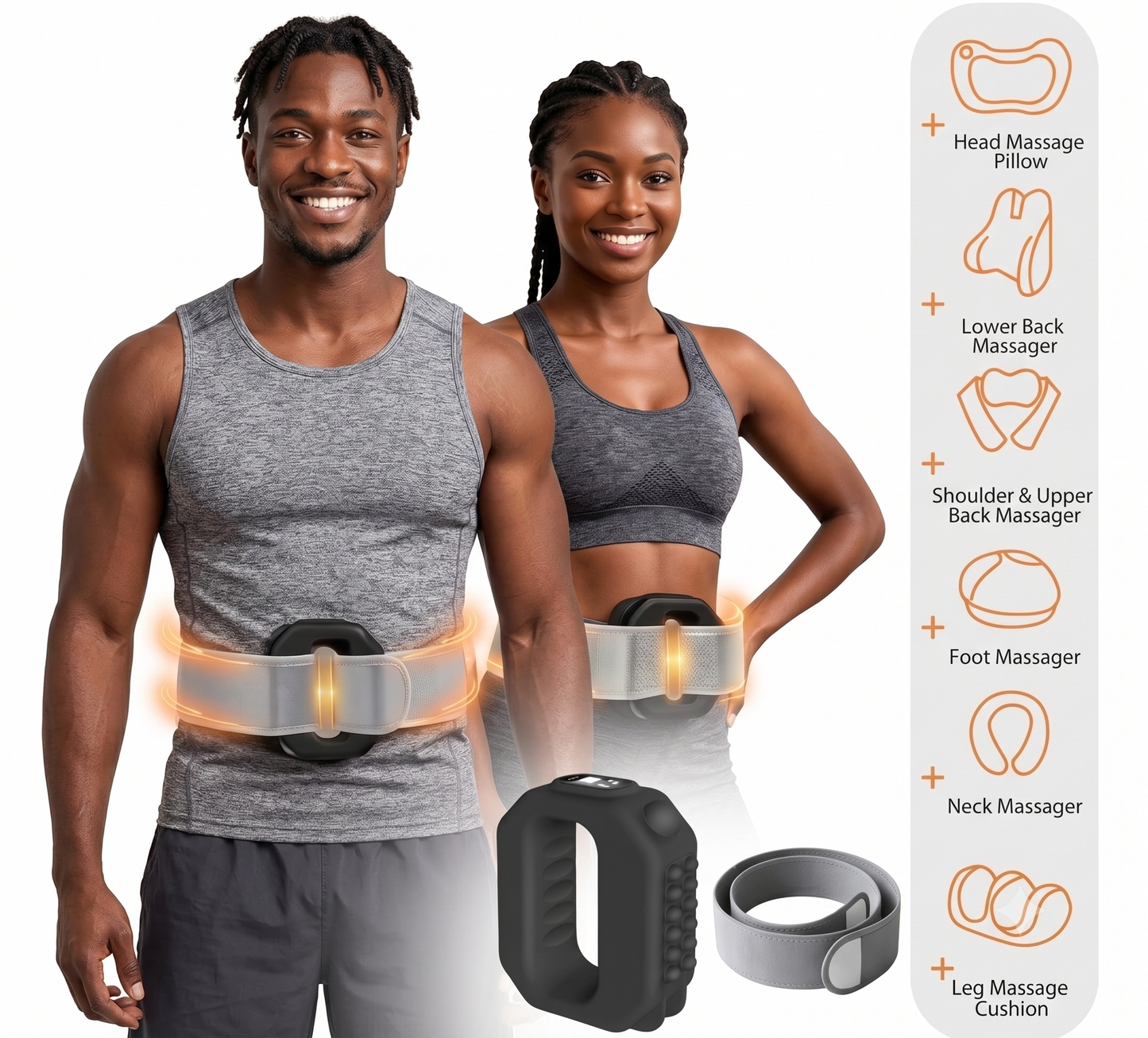 Smart 3-in-1 Hands-Free Slimming & Shaper & Massager Belt